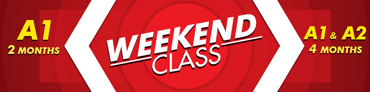 Weekend Class Weekend Class